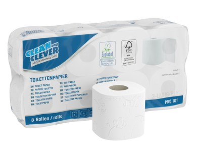 Clean and Clever WC-Papier PRO101